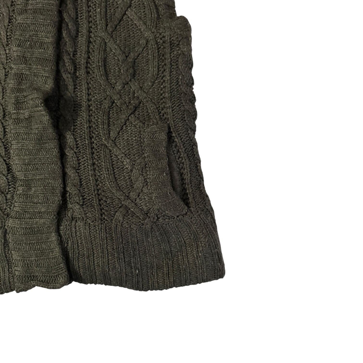 Other Love by Design Sleeveless Hoodie Large Fur Hood Snap Chic Size L / US 10 / IT 46 - 4 Thumbnail