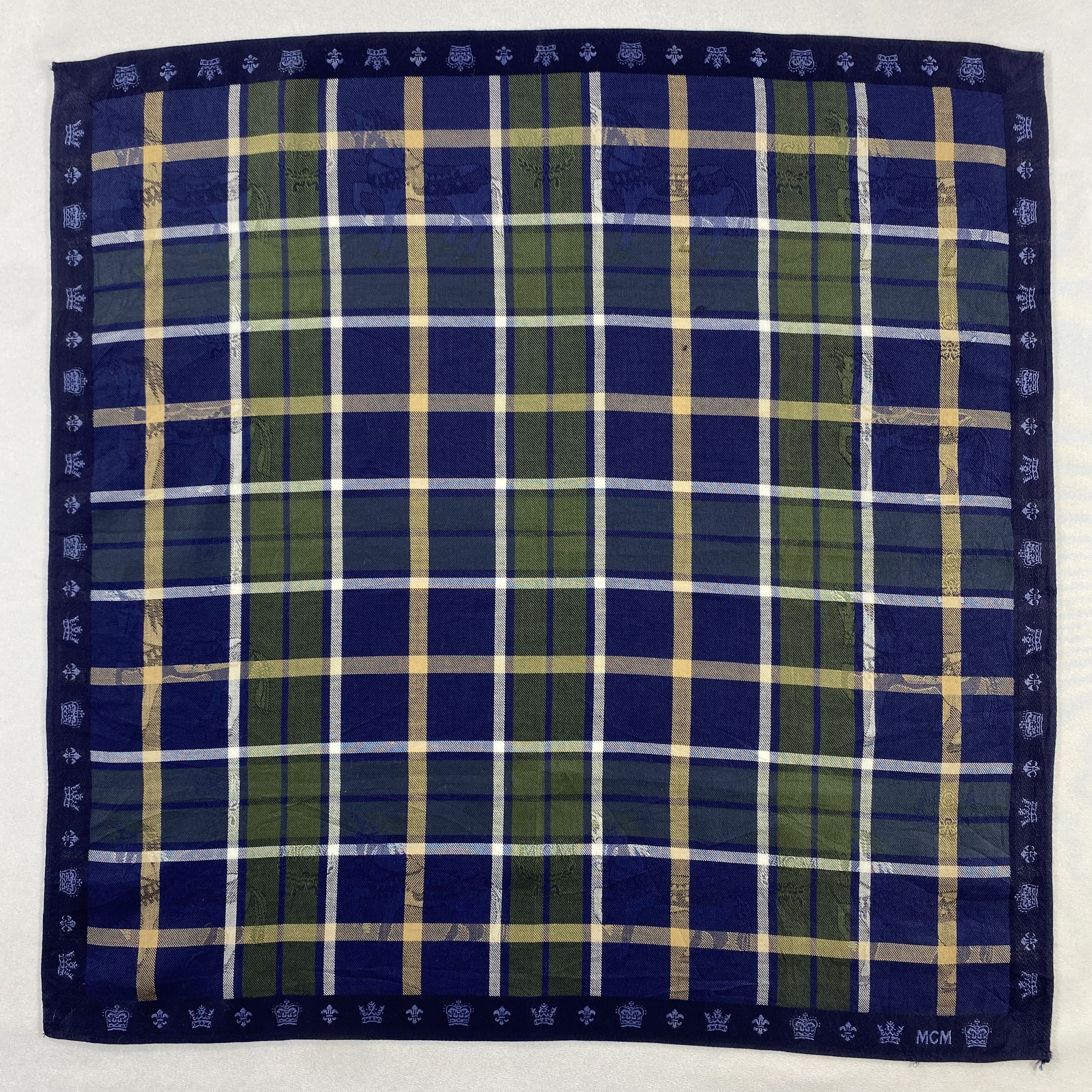 MCM × Vintage MCM Bandana/ Handkerchief / Neckerchief-P1688 Size ONE SIZE - 1 Thumbnail