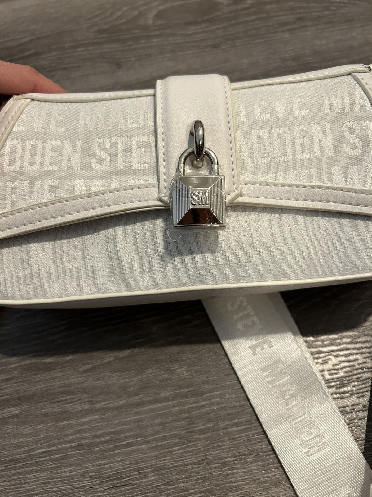 Steve Madden Steve Madden White Mini Purse Size ONE SIZE - 4 Thumbnail