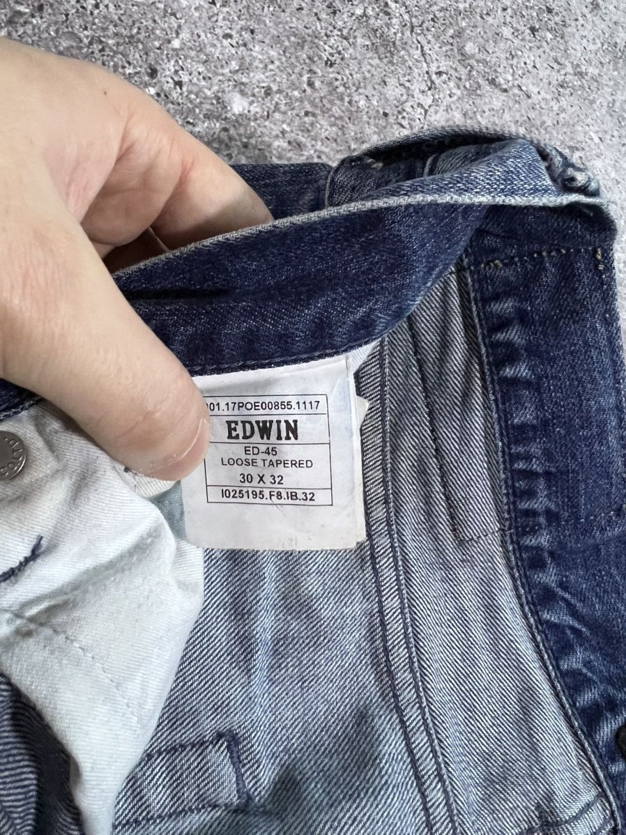 Edwin Vintage Edwin Jeans Men’s Ed-45 Loose Tapered Fit 30x32 Size US 30 / EU 46 - 8 Thumbnail
