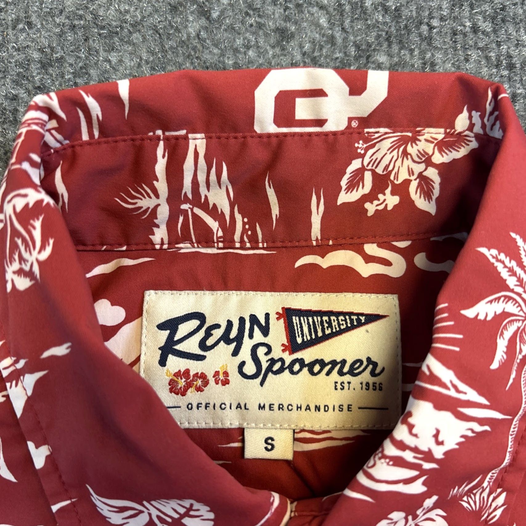 Reyn Spooner Reyn Spooner University Shirt Mens Small Red University of Oklahoma OU Sooners Size US S / EU 44-46 / 1 - 3 Thumbnail