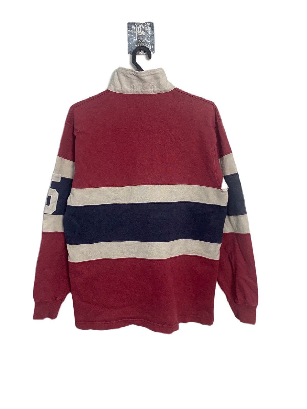 Polo Ralph Lauren VINTAGE 92 RUGBY SHIRT POLO BY RALPH LAUREN Size US M / EU 48-50 / 2 - 2 Thumbnail