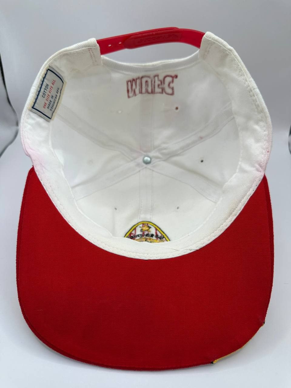 Vintage NWT Manchester United MUFC Old Trafford Snapback Hat 90s Size ONE SIZE - 3 Thumbnail