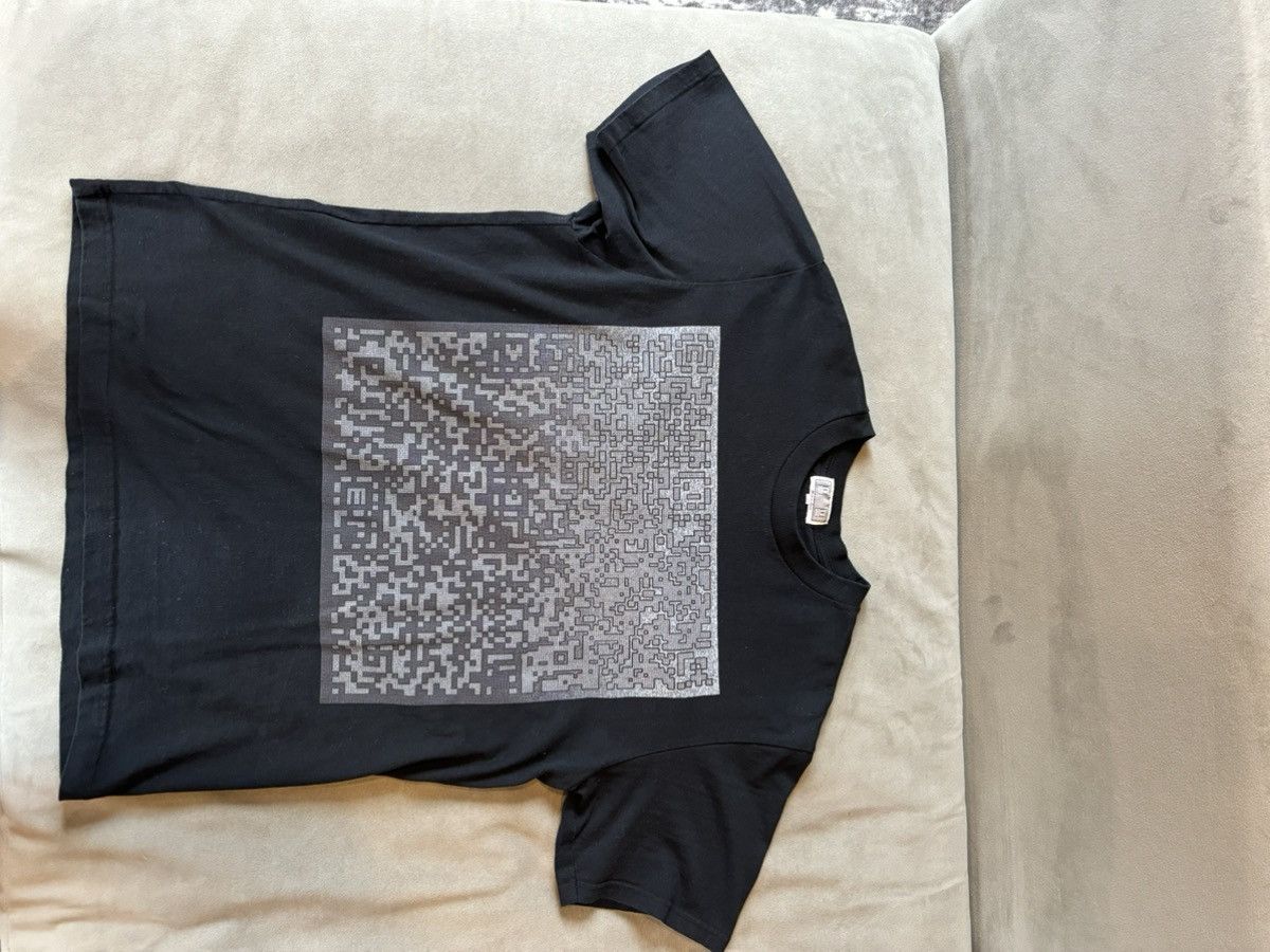 Cav Empt Cav Empt black QR code shirt | Grailed