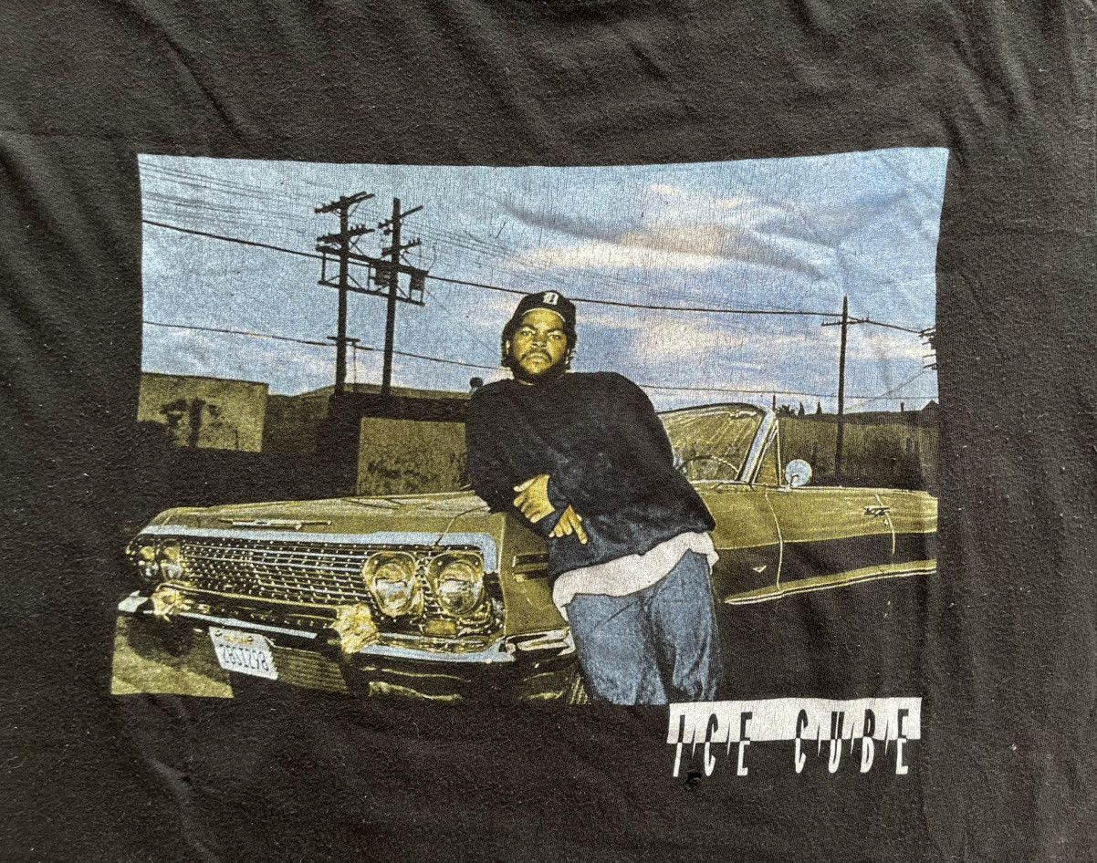 Rap Tees Ice Cube t- shirt 00’s Size US L / EU 52-54 / 3 - 2 Thumbnail