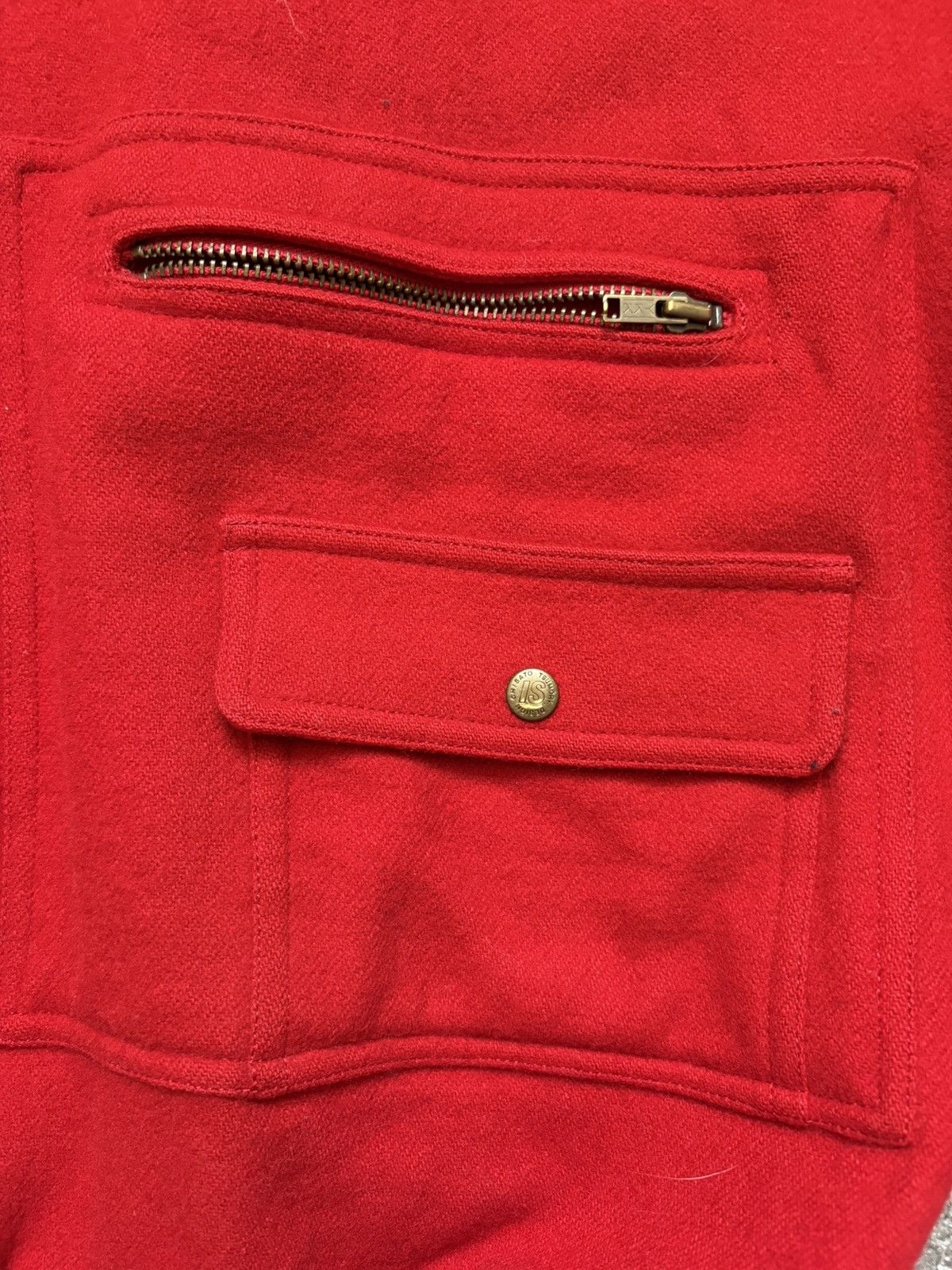 Issey Miyake × Tsumori Chisato × Vintage Issey Miyake Sport 80s Wool Care-Label Bomber Jacket Size US M / EU 48-50 / 2 - 8 Thumbnail