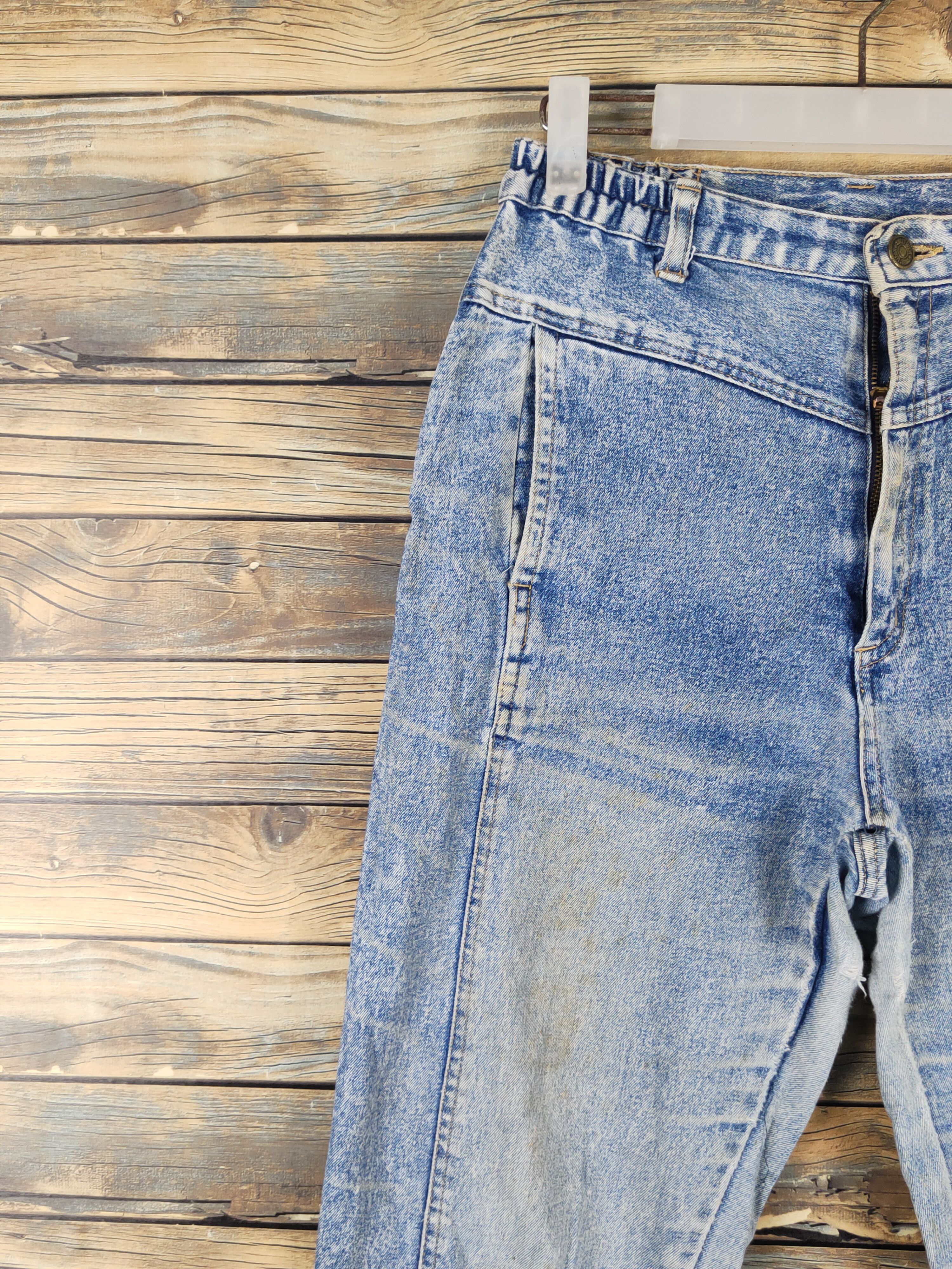 Japanese Brand Japanese Brand Blue Distressed Ripped Jeans #W1707 Size US 28 / EU 44 - 8 Thumbnail