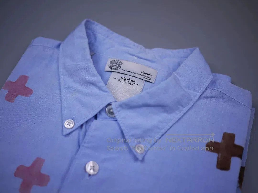 Visvim visvim 13ss Amdo Cross Shirt. Size US S / EU 44-46 / 1 - 3 Thumbnail