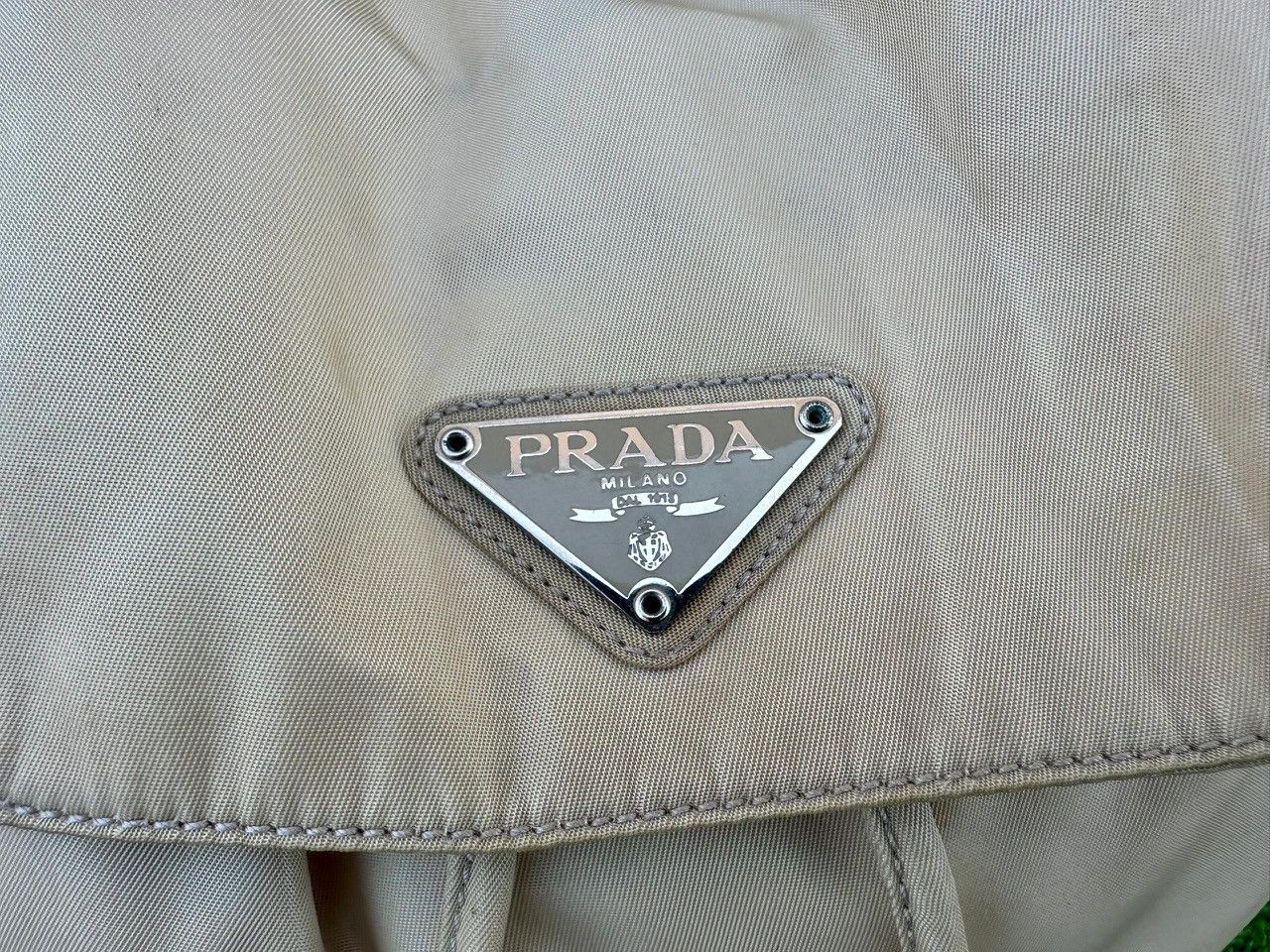 Prada Authentic Prada Tessuto Nylon Drawstring Small Backpack Size ONE SIZE - 9 Thumbnail