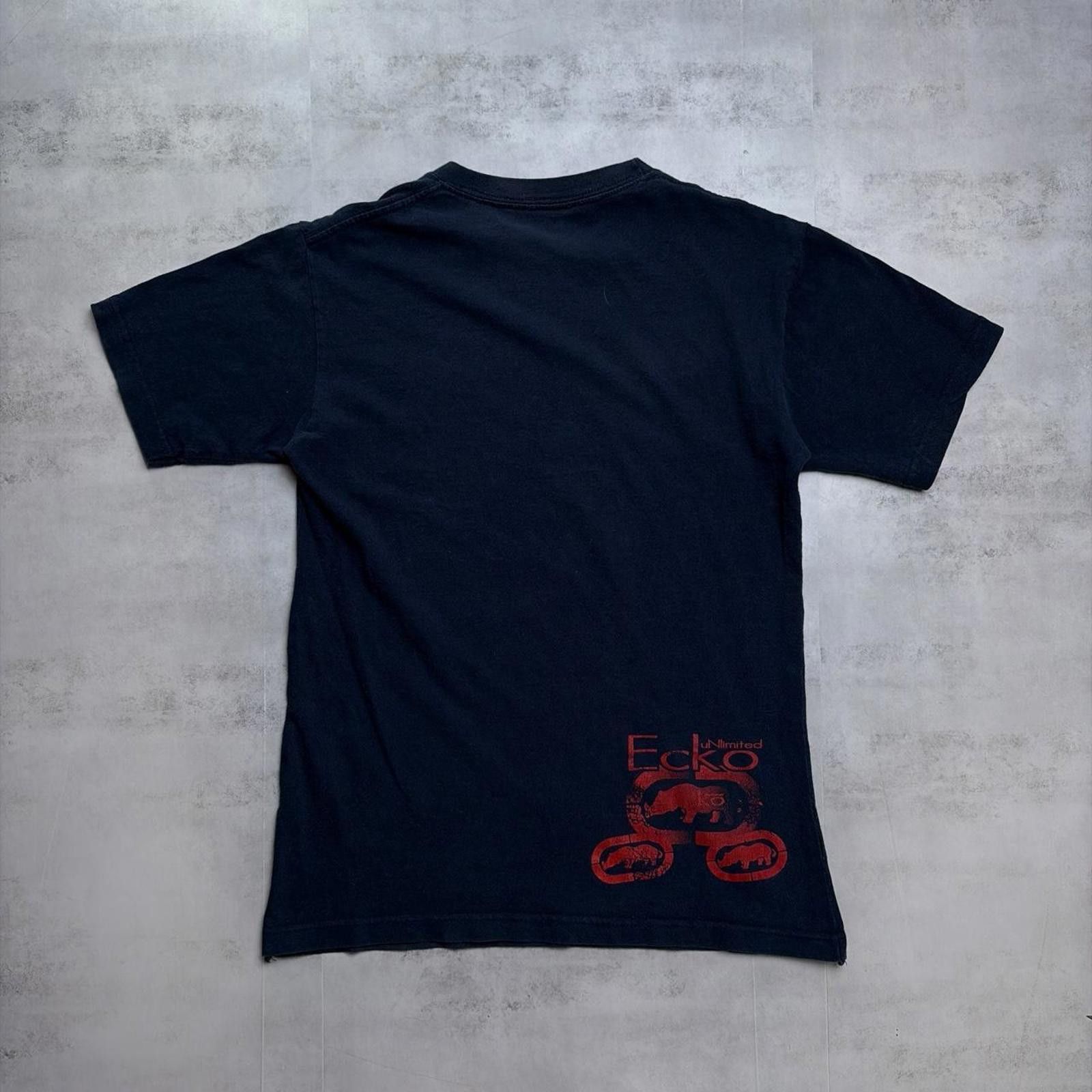 Ecko Unltd. Y2K Navy Ecko Unltd Grunge Skater T-Shirt Size US XS / EU 42 / 0 - 2 Thumbnail