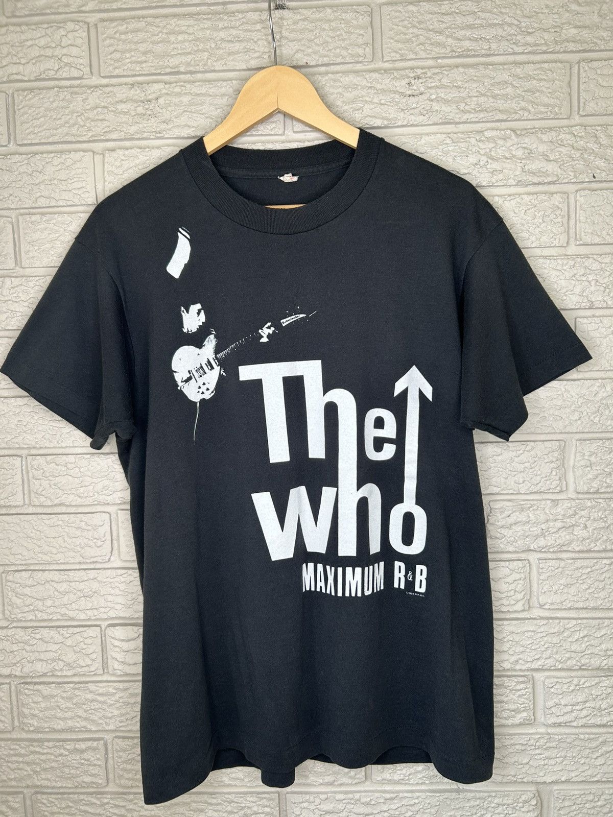 Vintage Vintage 1989 The Who Maximum R&B Tour T Shirt Size US L / EU 52-54 / 3 - 1 Thumbnail