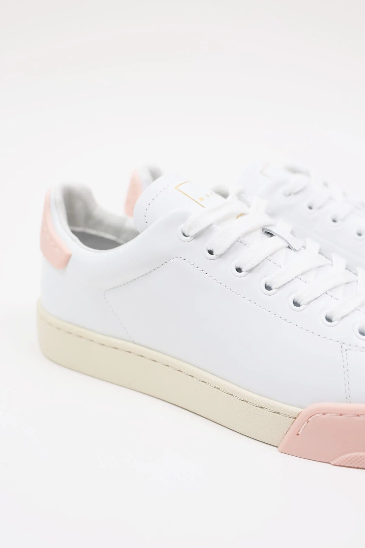 Marni o1y0225 Low-Top Sneakers in White/Pink Size US 10 / EU 43 - 4 Thumbnail