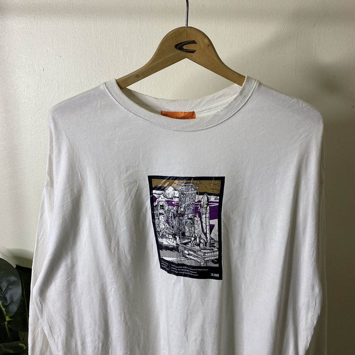Japanese Brand × NASA Pageboy x NASA Collaboration LS Tee Size US XL / EU 56 / 4 - 2 Thumbnail