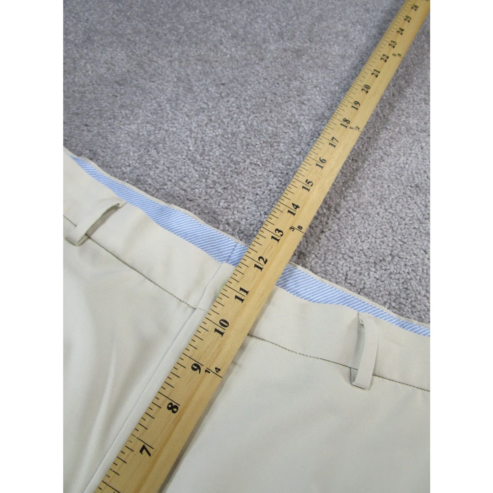 Peter Millar Peter Millar Shorts Mens 40 Beige Polyester Lightweight Chinos Regular Casual, Travel, Workwear Beige Peter Millar Shorts Mens 40 Size US 40 / EU 56 - 6 Thumbnail