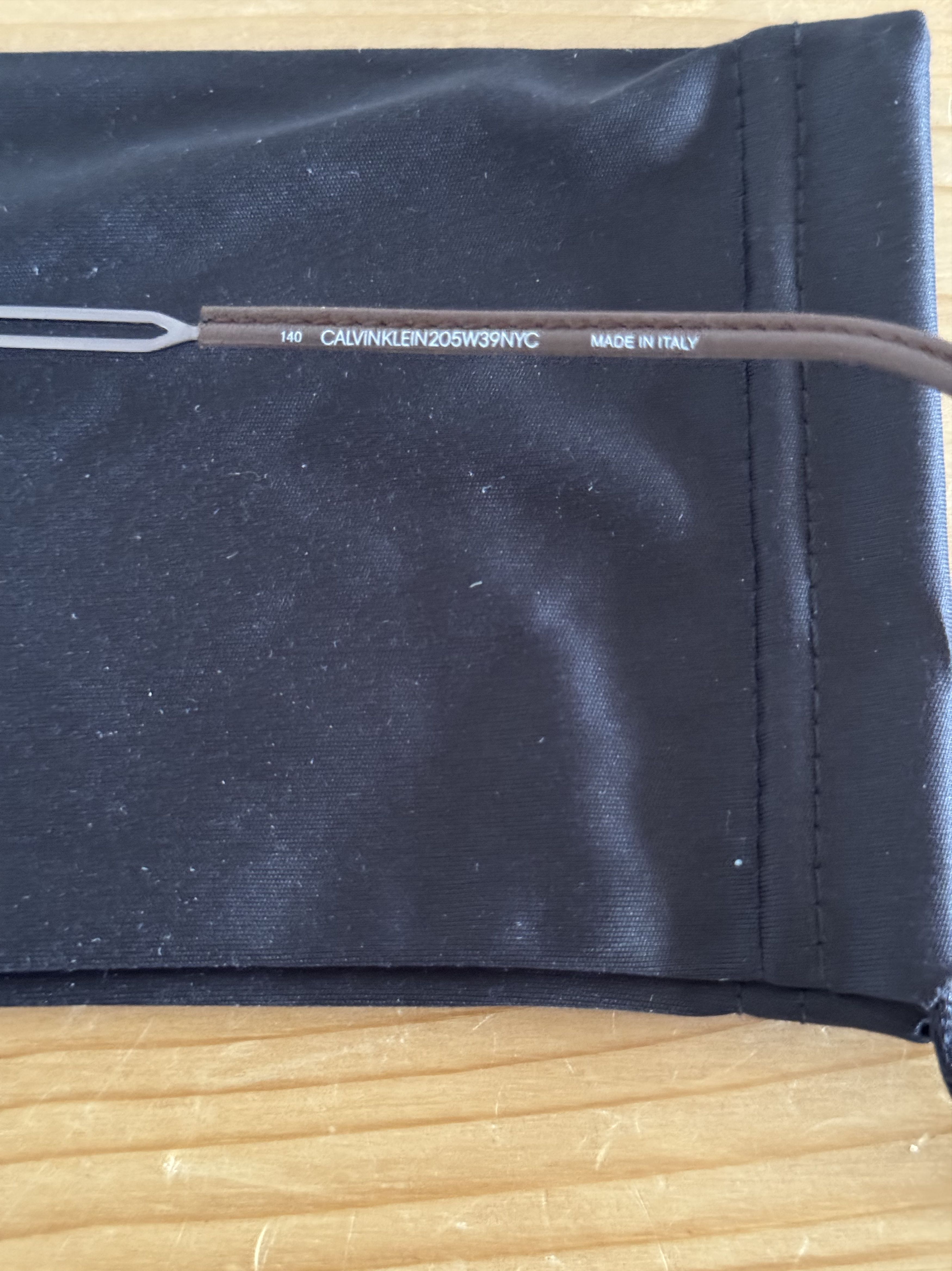 Calvin Klein 205W39NYC CKNYC1811 Geometric Titanium Optical Frame Size ONE SIZE - 4 Thumbnail