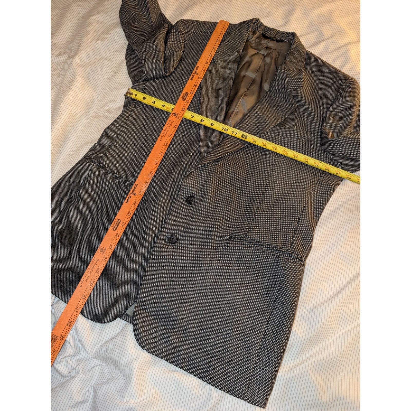Other Vintage C&R Clothiers Bespoke Suit Wool USA 44R 39-28 pants Size 48R - 10 Thumbnail