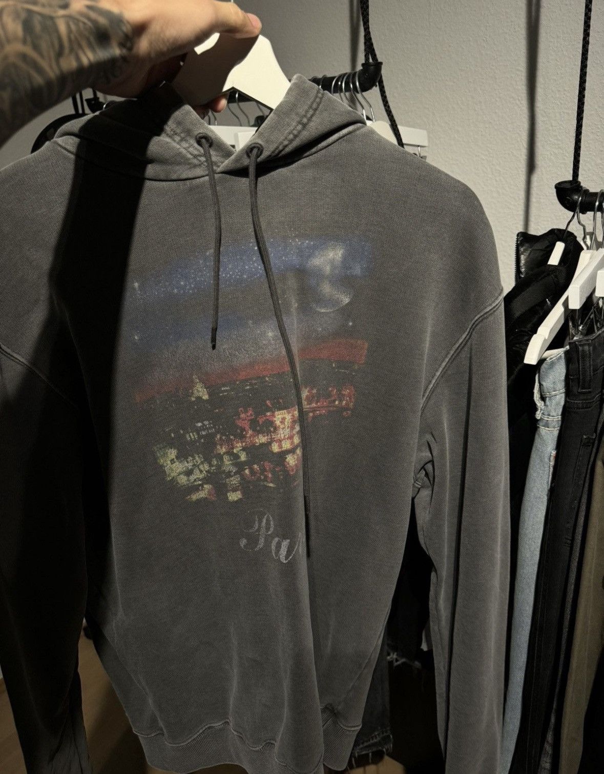 Balenciaga Balenciaga Paris Hoodie Size US M / EU 48-50 / 2 - 3 Thumbnail