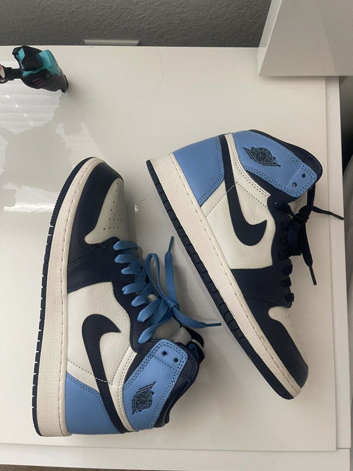 Nike Jordan 1 Retro High Obsidian Size US 7 / EU 40 - 5 Thumbnail