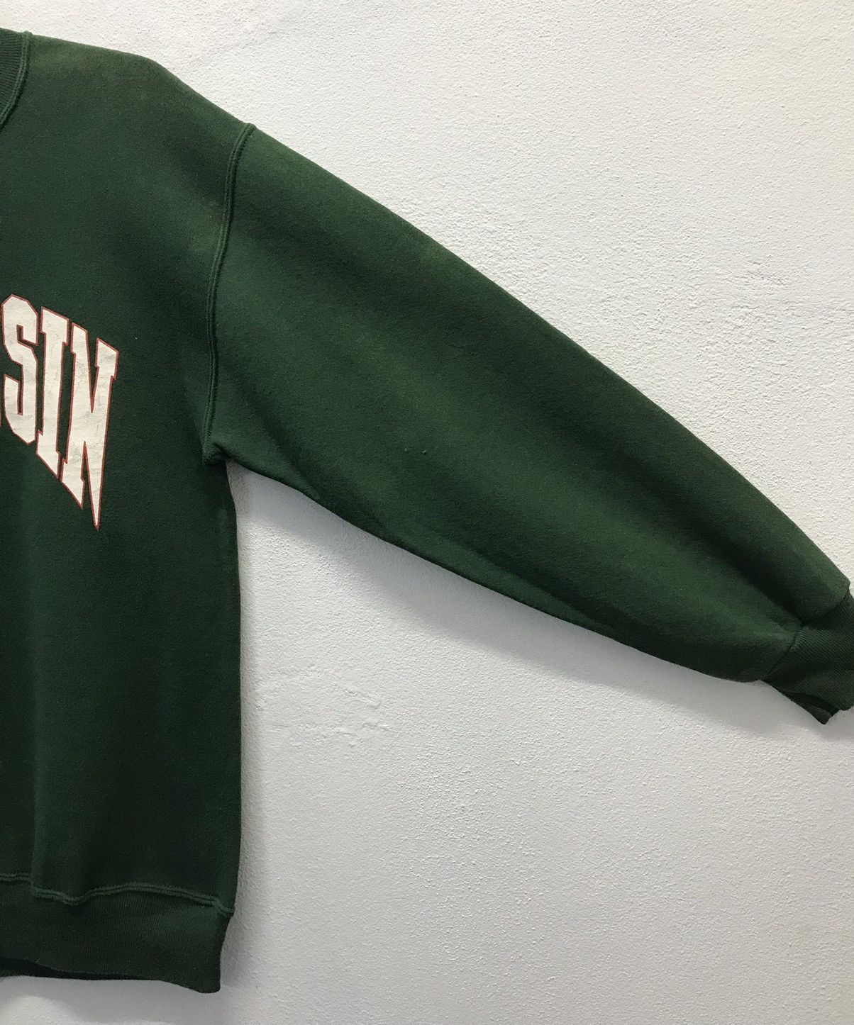 Jerzees × Vintage Vintage Jerzees Super Sweats Wisconsin Made In Usa Sweatshirt Size US M / EU 48-50 / 2 - 4 Thumbnail