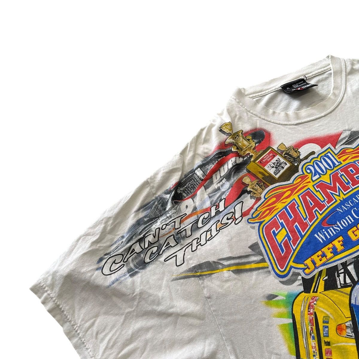Chase Authentics Chase authentic Jeff Gordon 2006 AOP Nascar graphic tshirt Size US XL / EU 56 / 4 - 5 Thumbnail