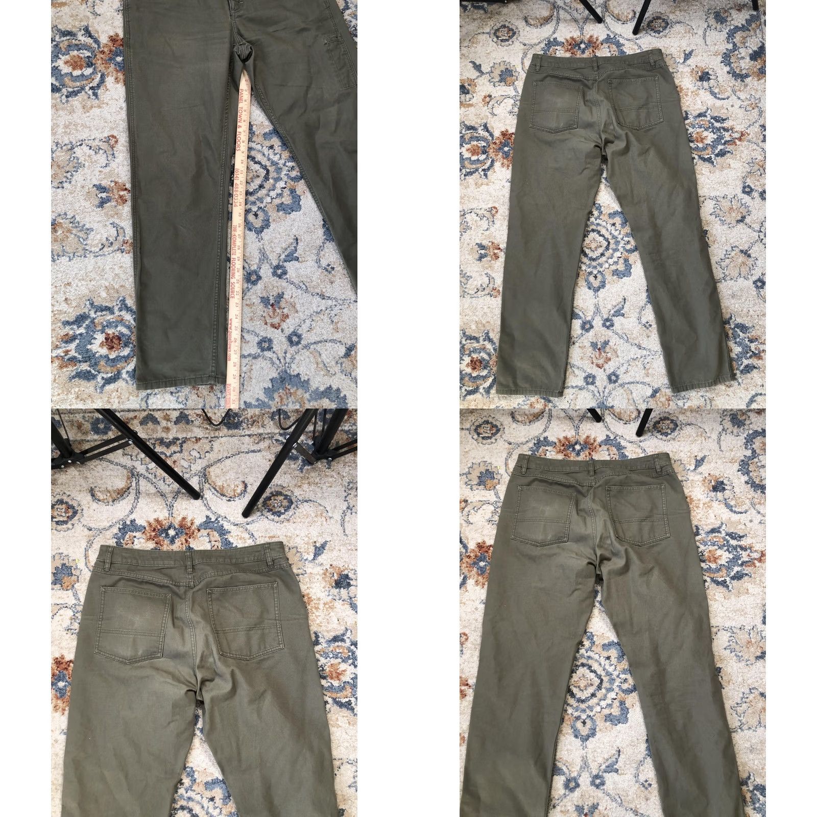 Vintage REI Co-op Pants Mens 34x30 Green Utility Work Straight Leg Outdoor Casual Hiking Size US 34 / EU 50 - 8 Thumbnail