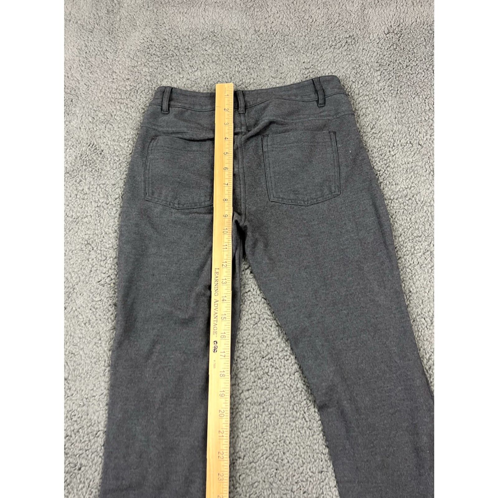 Athleta Athleta Pants Womens 2 Charcoal Gray Button Nylon Rayon Blend Hiking activewear Pants Adults Womens Size 26" / US 2 / IT 38 - 7 Thumbnail