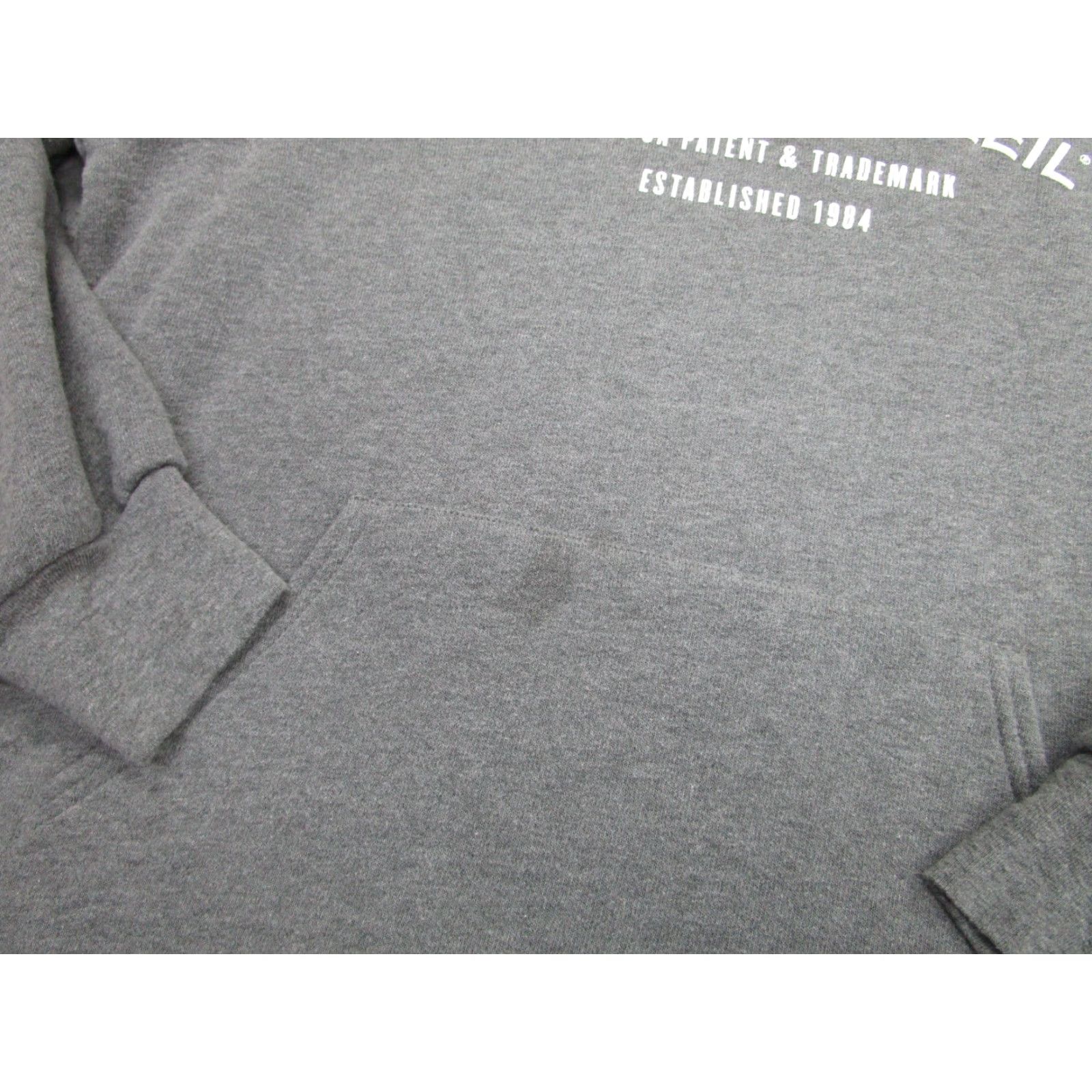 Logo 7 VINTAGE Cirque du Soleil Hoodie Mens M Gray Pullover Fleece Logo Graphic Print Size US M / EU 48-50 / 2 - 3 Thumbnail