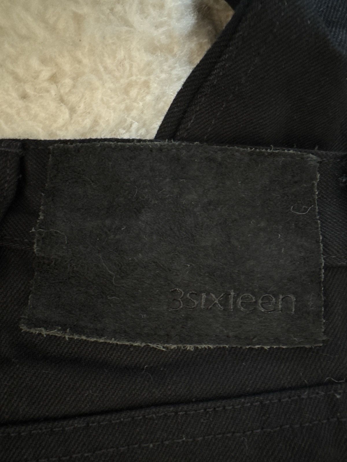 3sixteen NT-220x Narrow Tapered Double Black Denim Size US 28 / EU 44 - 3 Thumbnail