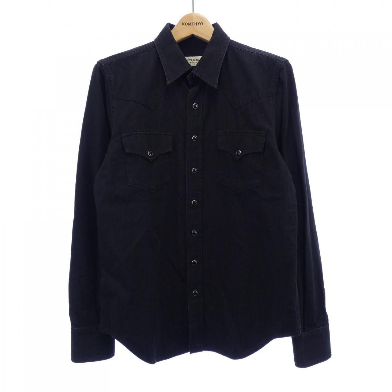 Yves Saint Laurent Saint Laurent Shirt Textile Dress Shirt 597059 YM881 DUTY FREE for USA