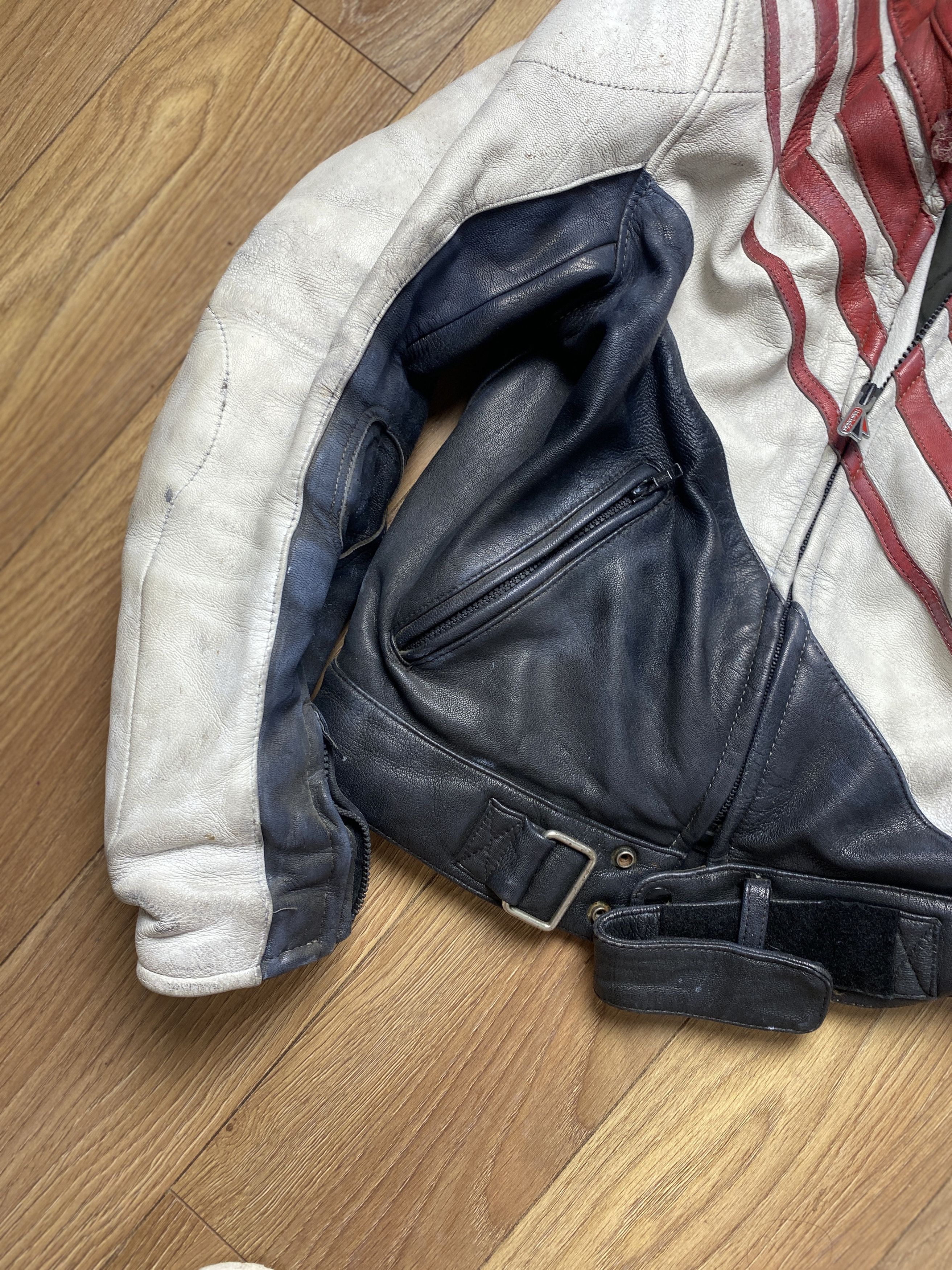 Hein Gericke × Vintage Pro Sports by Hein Gericke leather jacket heavy Size US M / EU 48-50 / 2 - 2 Thumbnail