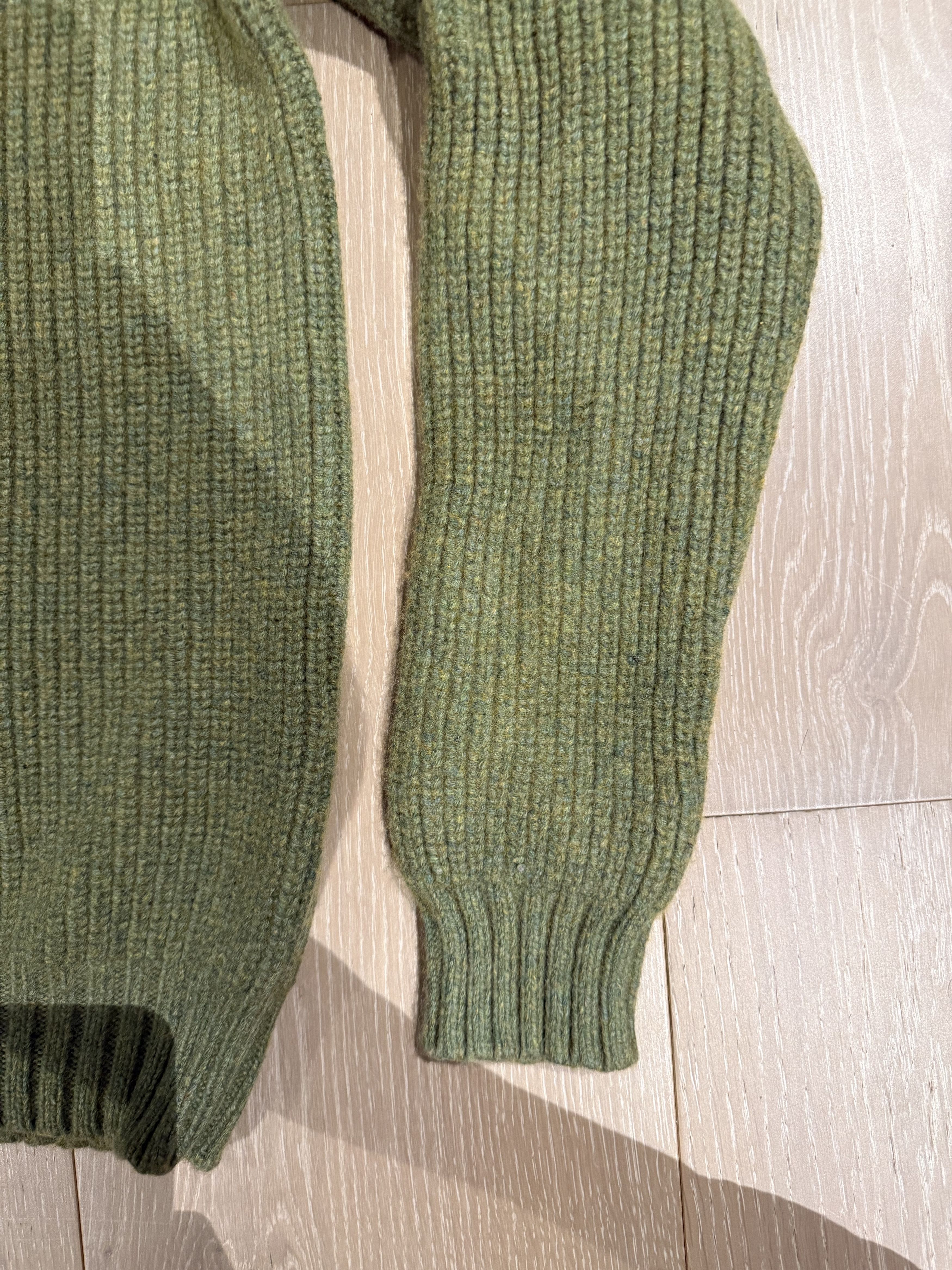 A Kind Of Guise 💚 AW22 A Kind Of Guise Badger Knit Sweater Thyme Melange Size US M / EU 48-50 / 2 - 14 Thumbnail