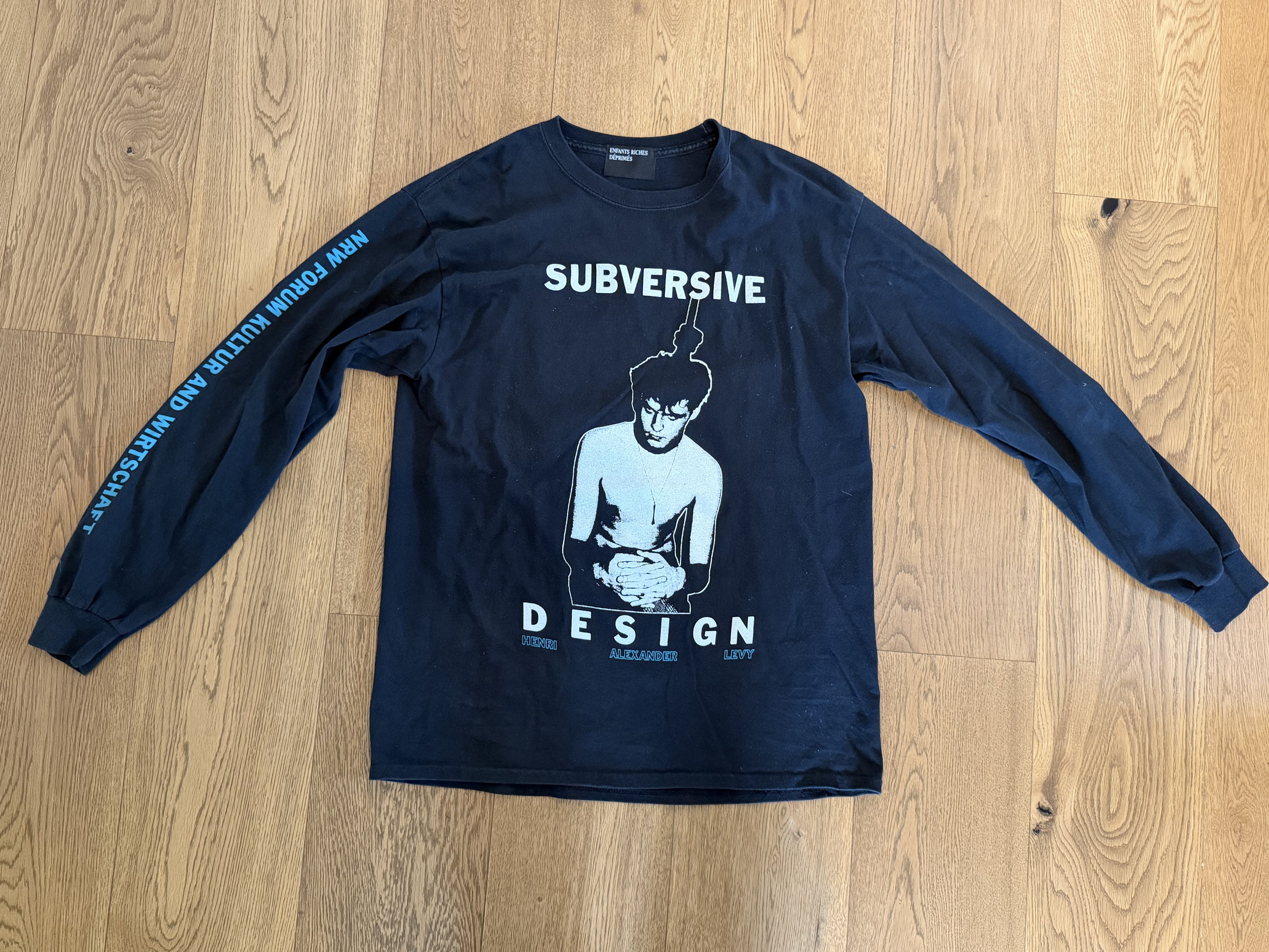 Enfants Riches Deprimes ERD Subversive Design Dusseldorf Exclusive Size US L / EU 52-54 / 3 - 1 Thumbnail