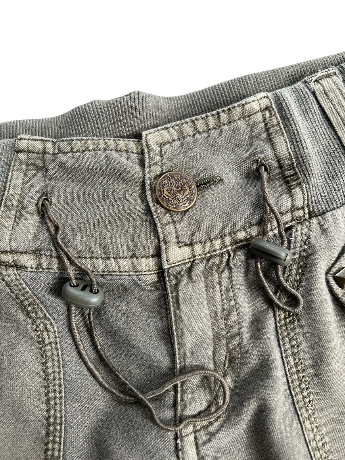 Japanese Brand Rei Firenze 🇯🇵 Cargo Pants GOA Style Size 32" / US 10 / IT 46 - 15 Thumbnail