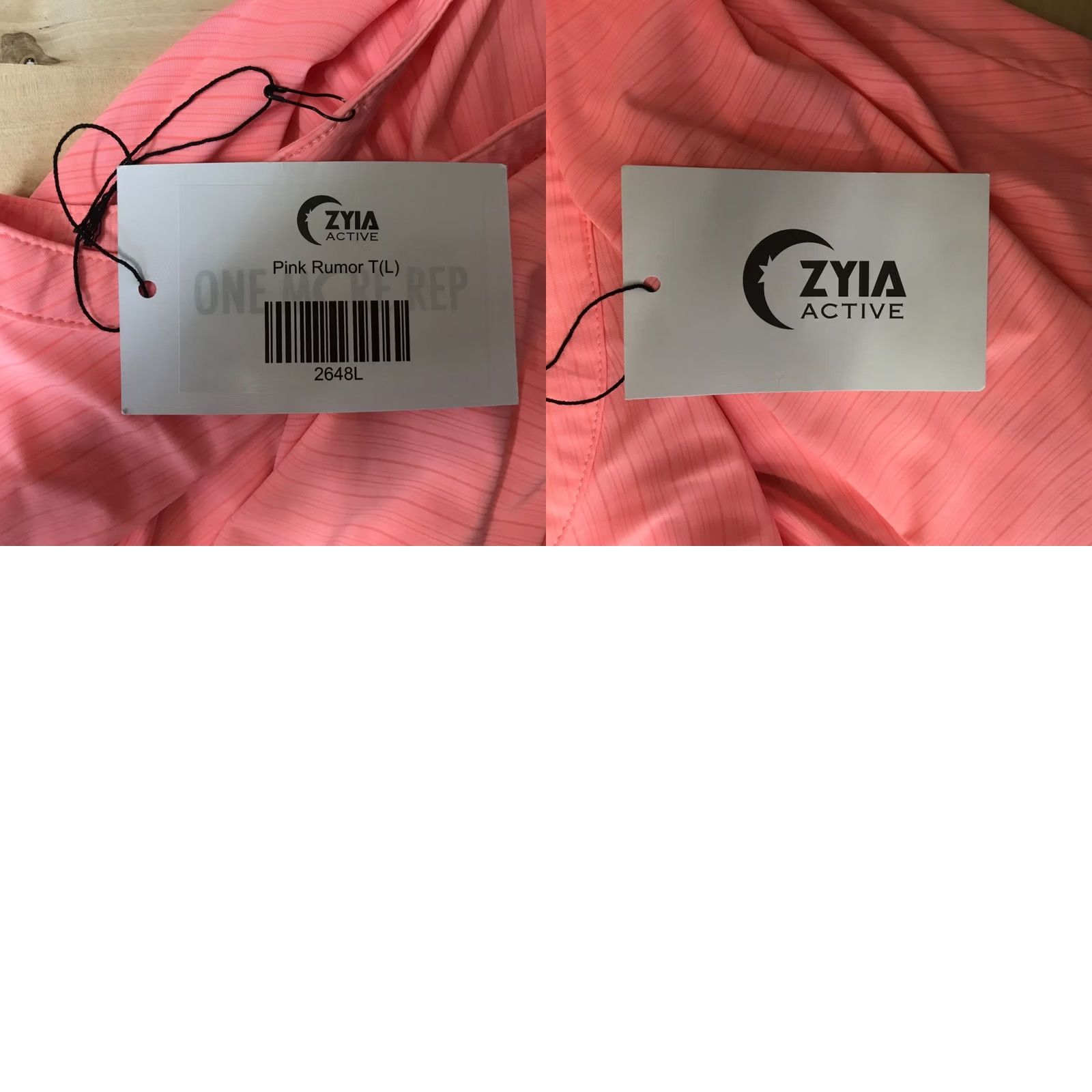 Pinko ZYIA WOMEN'S LARGE PINK RUMOR SHORT SLEEVE OPEN BACK ACTIVE TOP SHIRT Size L / US 10 / IT 46 - 8 Thumbnail