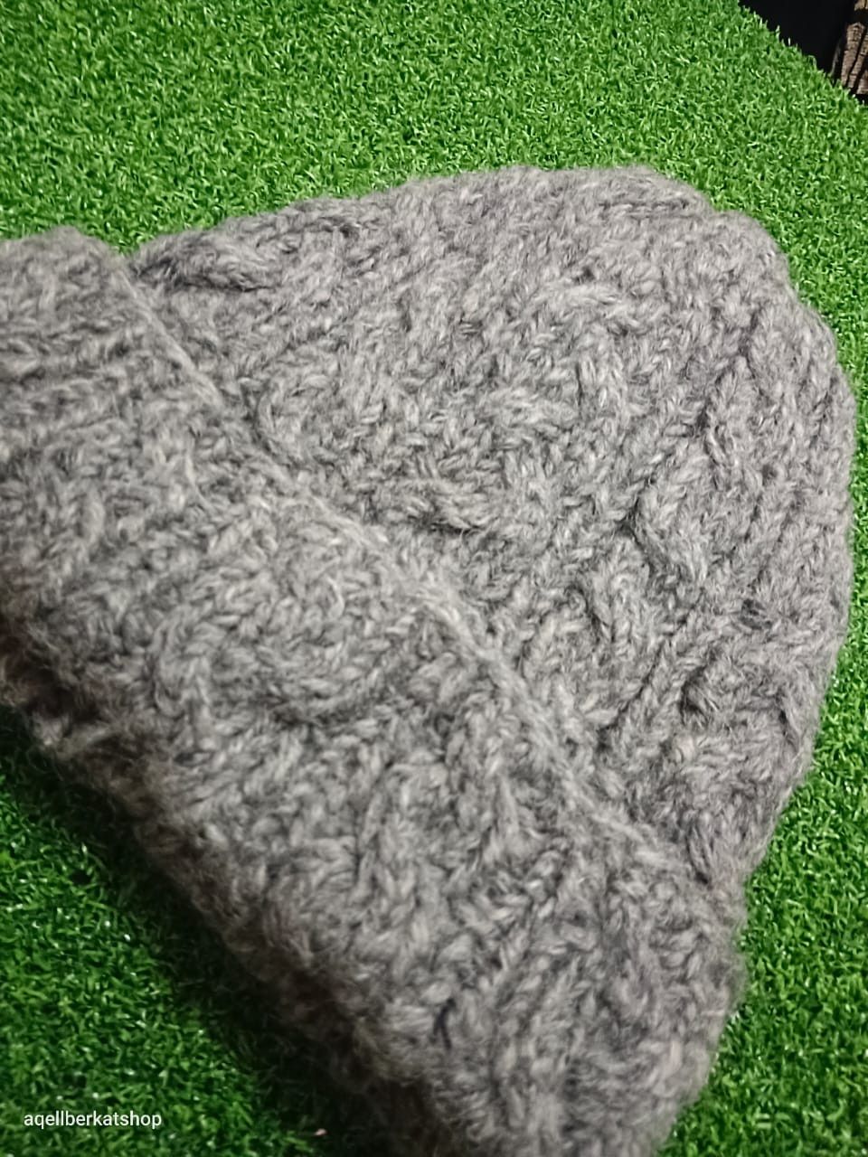 Japanese Brand ARGYLL AND BITE KNITTED handmade Beanie Size ONE SIZE - 6 Thumbnail