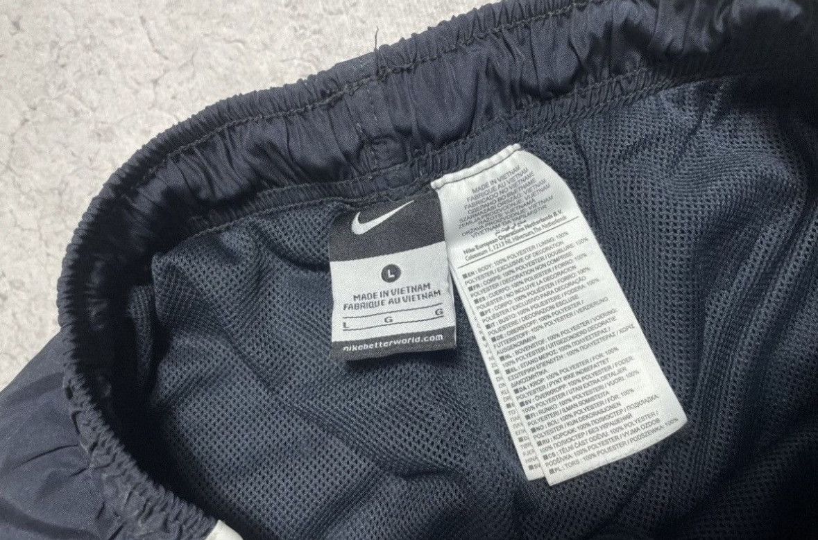 Nike Blue Vintage Nike Logo Drill Track Pants Size US 34 / EU 50 - 3 Thumbnail