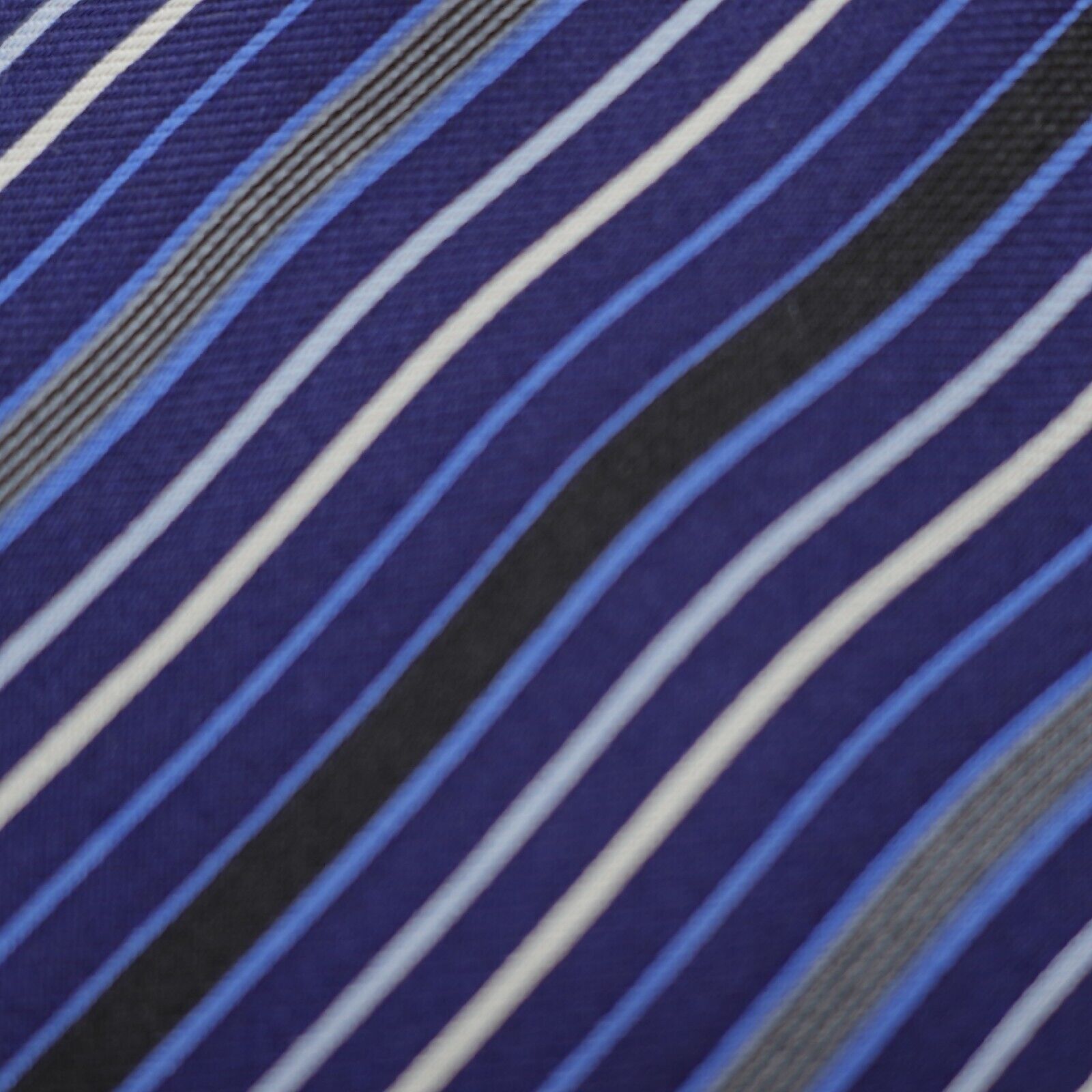 Dockers Dockers Striped Blue Boys Stain Resistant Silk Tie Size ONE SIZE - 2 Thumbnail