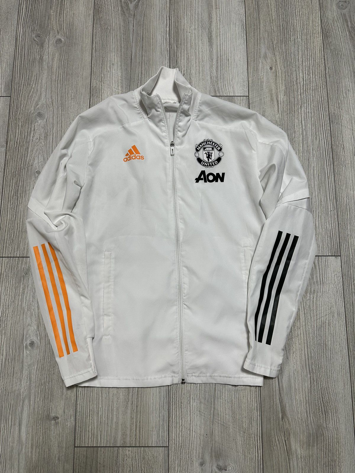 Adidas Adidas Manchester United Jacket Zip Up Size US XS / EU 42 / 0 - 1 Thumbnail