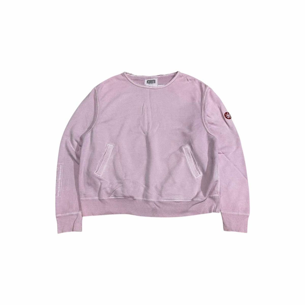 🔥Cav Empt Sweatshirt Jumper Pink Overdyed