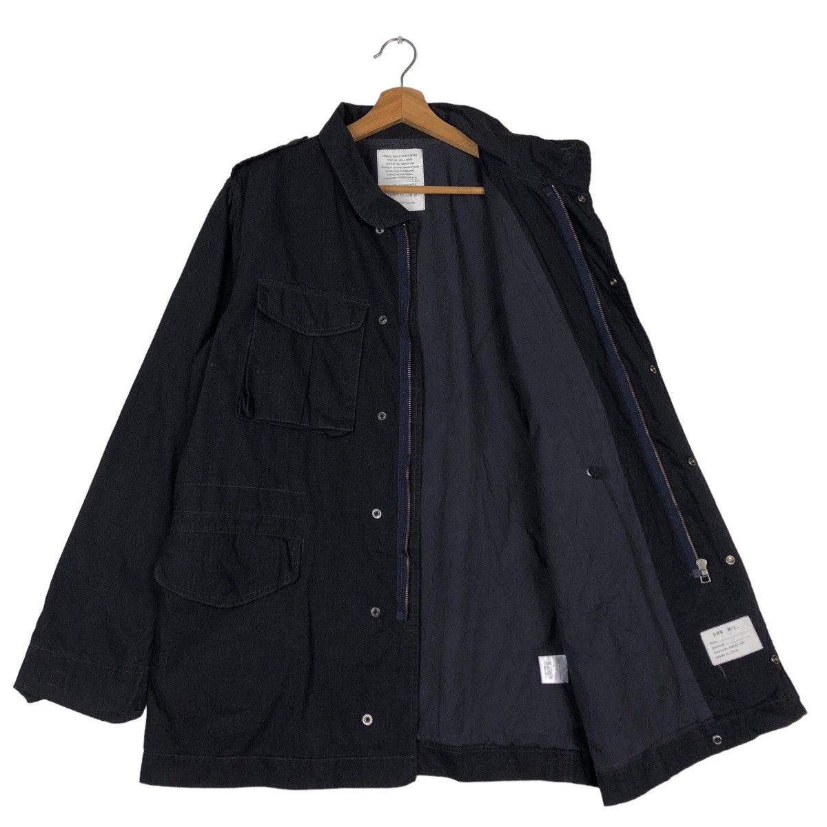 Japanese Brand 🔥Hunting Cargo Jacket Multi Pocket Denime Co LTD Japan Size US XL / EU 56 / 4 - 11 Thumbnail