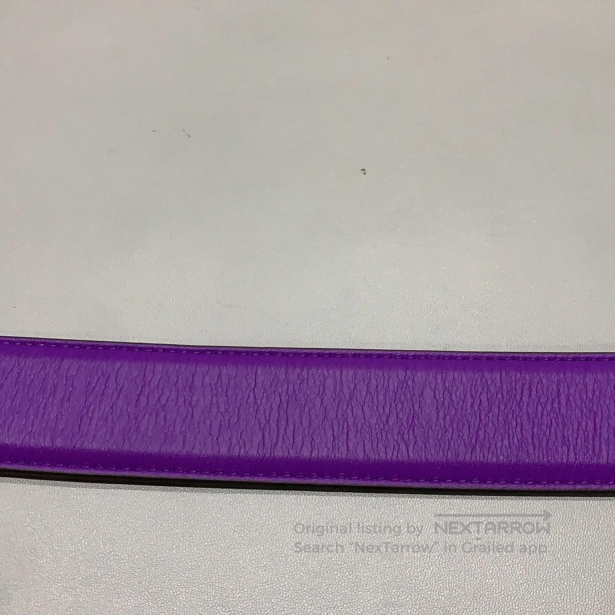 Other Gucci Vintage Purple Leather Belt. Size ONE SIZE - 6 Thumbnail