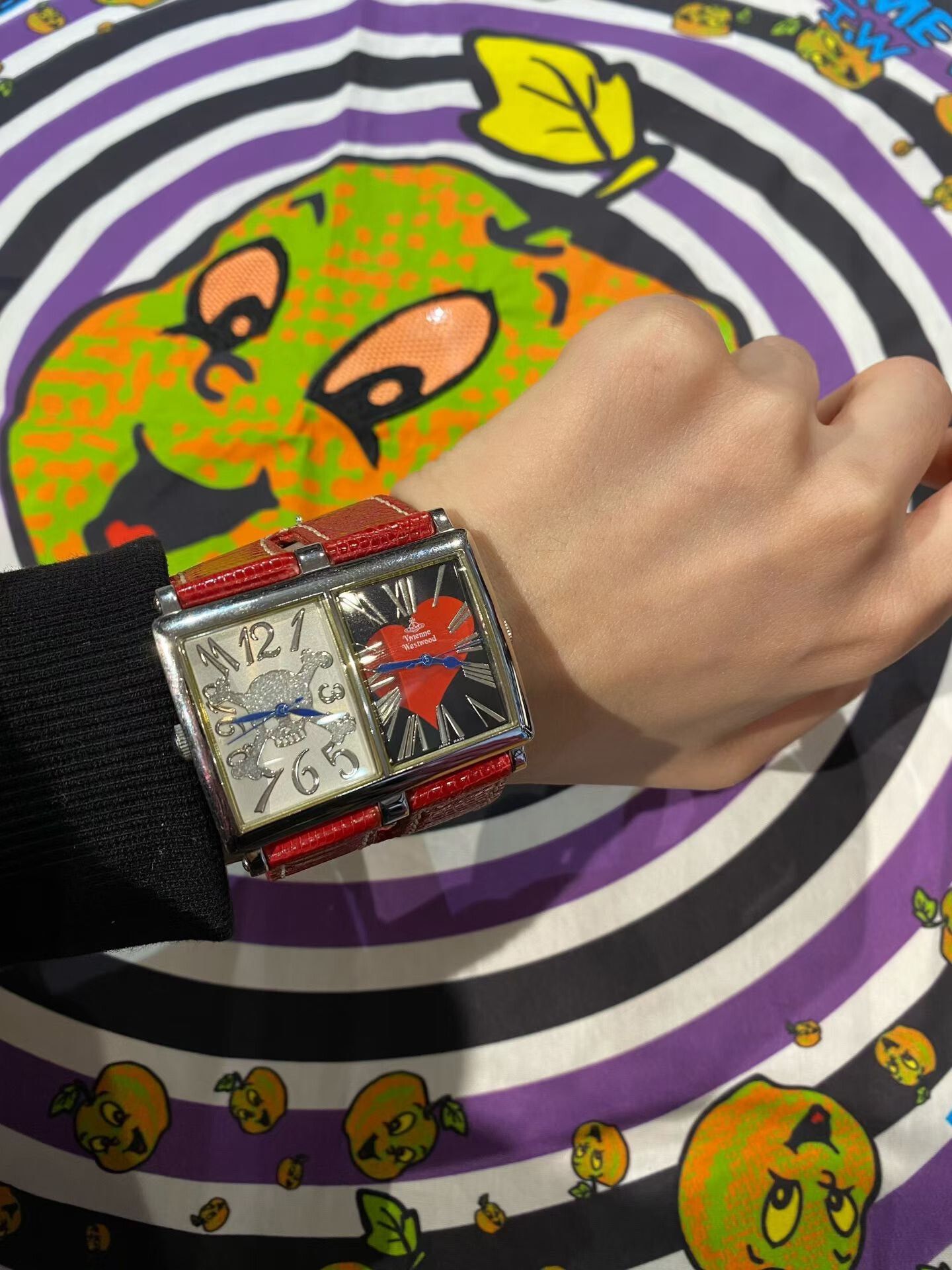Vivienne Westwood Vivienne Westwood Skull Saturn Heart Watch Size ONE SIZE - 1 Thumbnail