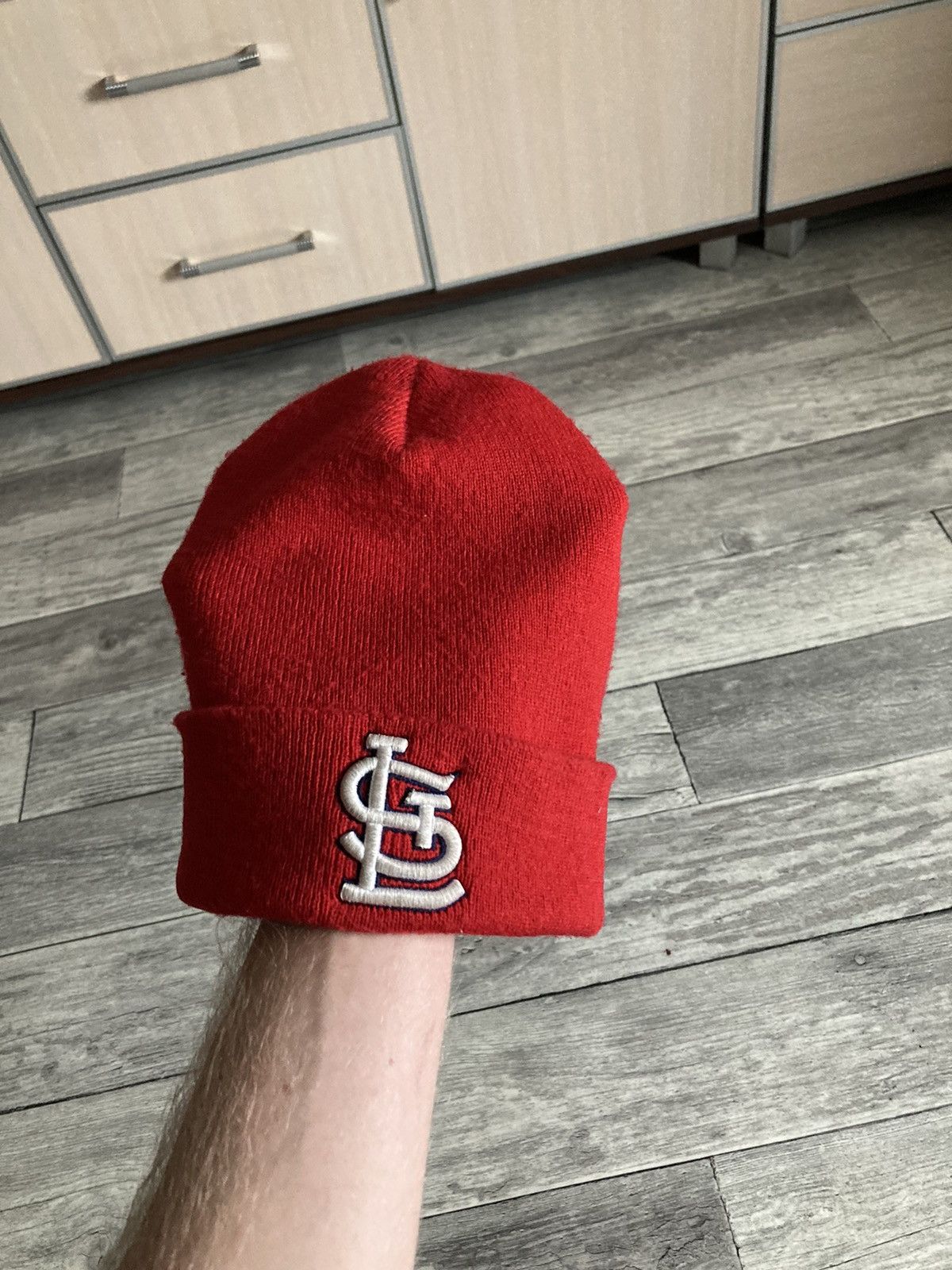 MLB Vintage retro st louis cardinals mlb beanie winter hat Size ONE SIZE - 3 Thumbnail