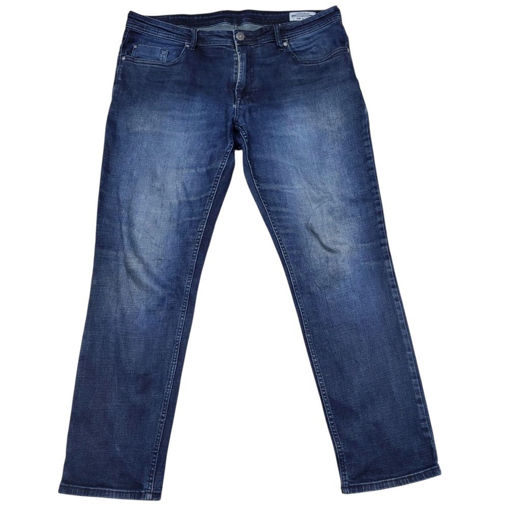 Buffalo David Bitton Buffalo David Bitton Jackson Blue Straight Stretch Extensibl Size US 38 / EU 54 - 6 Thumbnail