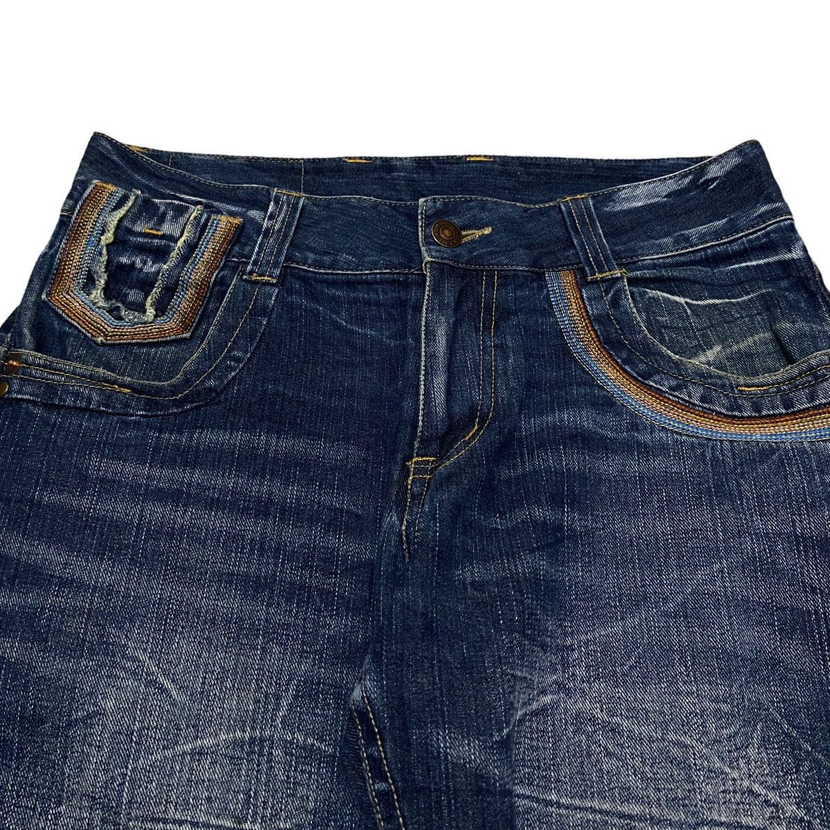 If Six Was Nine × Japanese Brand Rare Design Vintage Japanese Brand Sauch Bon Jeans 2000s Size US 32 / EU 48 - 3 Thumbnail