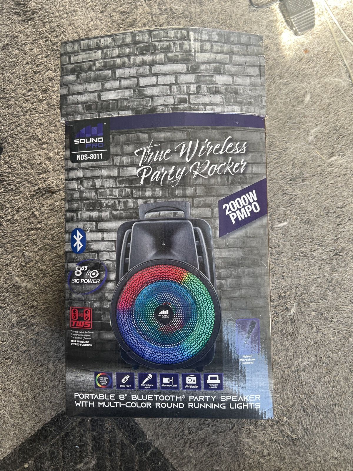 Hypebeast 2023 Naxa Sound Pro Portable Bluetooth Party Speaker Size ONE SIZE - 1 Thumbnail