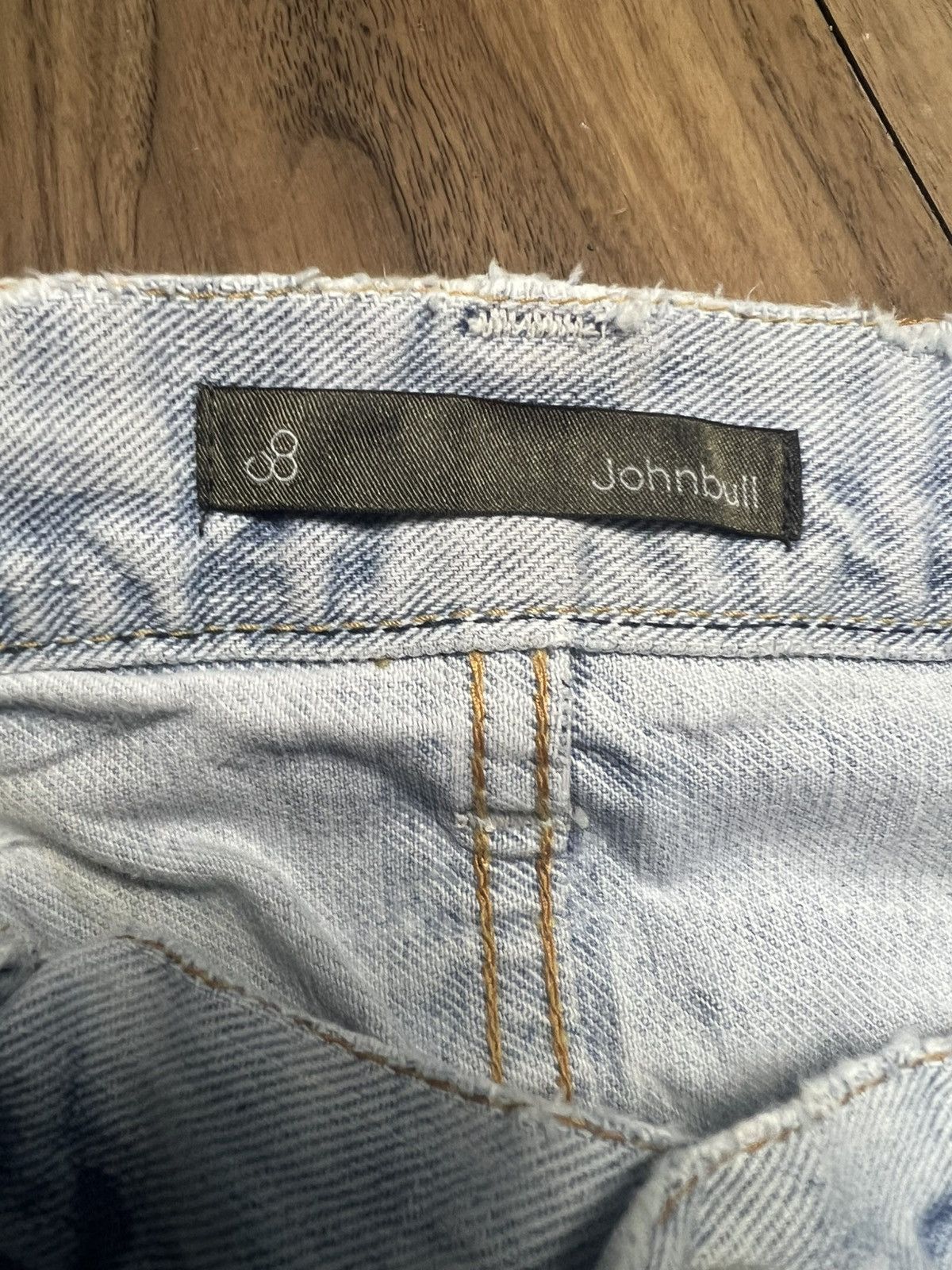 Johnbull Vtg Johnbull Japan Distressed Denim Jeans Paint Splatter(45) Size US 28 / EU 44 - 11 Thumbnail