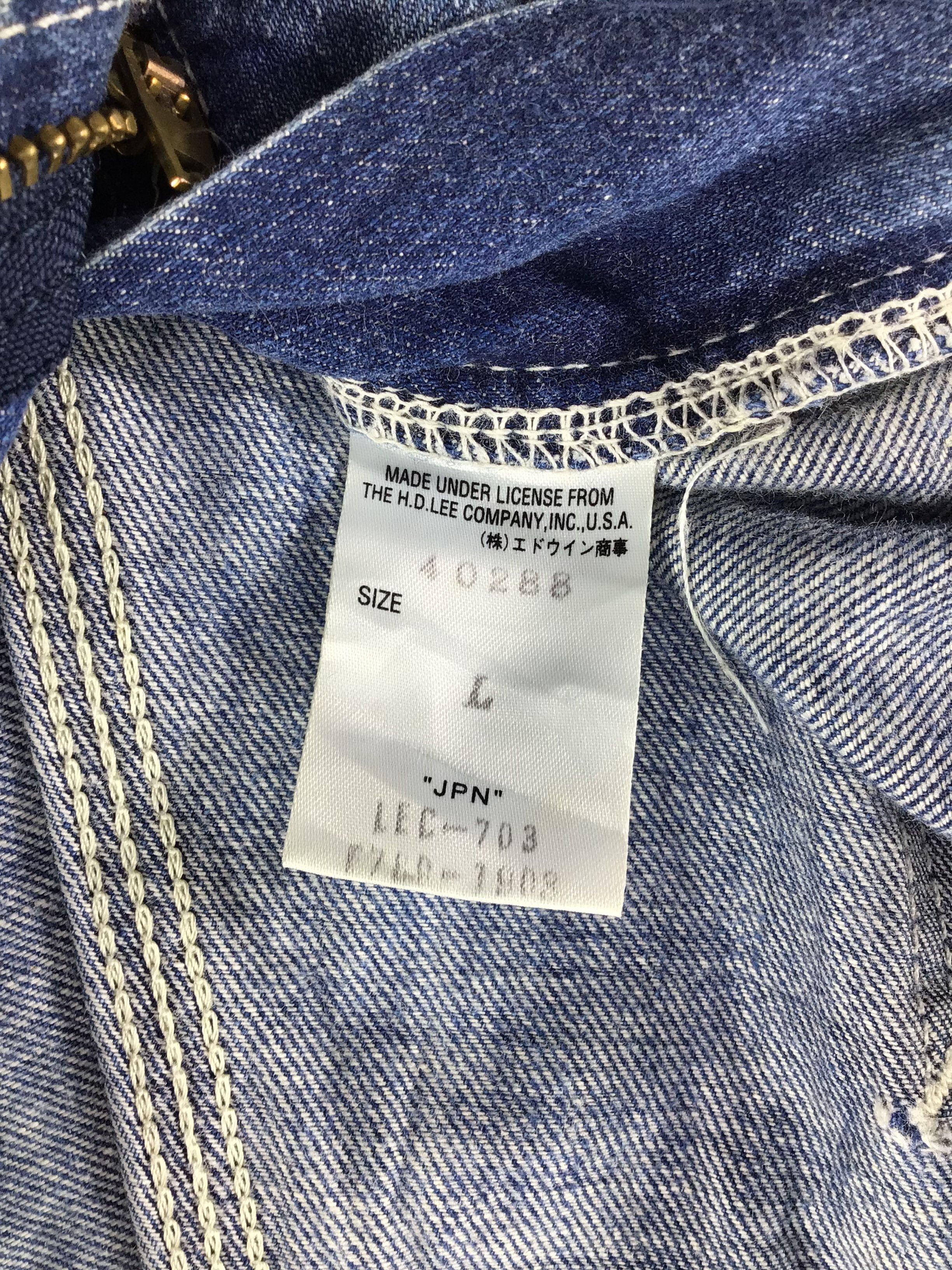 Lee Vintage Lee Work Wear Jeans-JM449 Size US 35 - 11 Thumbnail