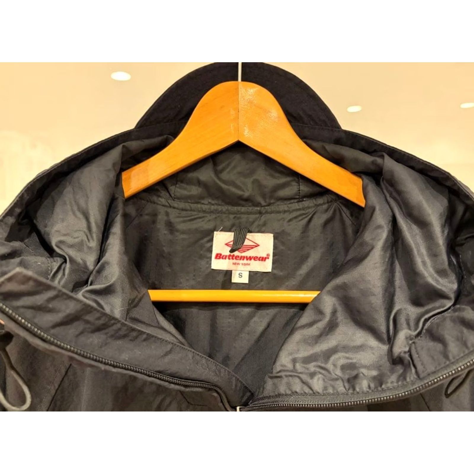 Battenwear Anorak Jacket Scout Black S Nylon Made In Usa Mens, Men's — image 2 of 6