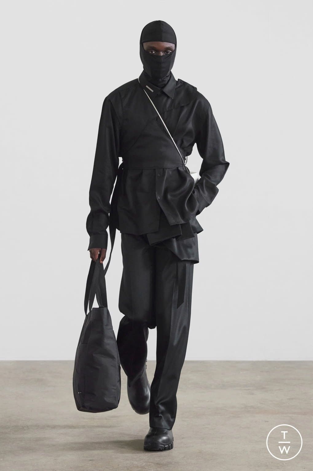 Heliot Emil Heliot Emil - F/W’21 - Layered - Panel - Draped - Trousers Size US 34 / EU 50 - 1 Thumbnail